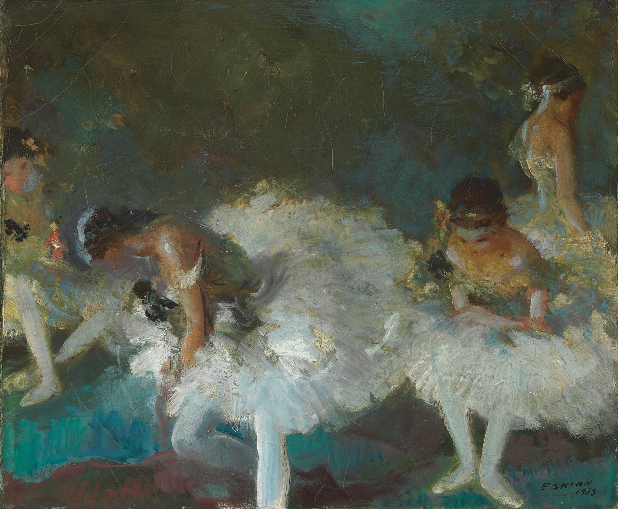 Tanssijat Backstage tekijältä Everett Shinn