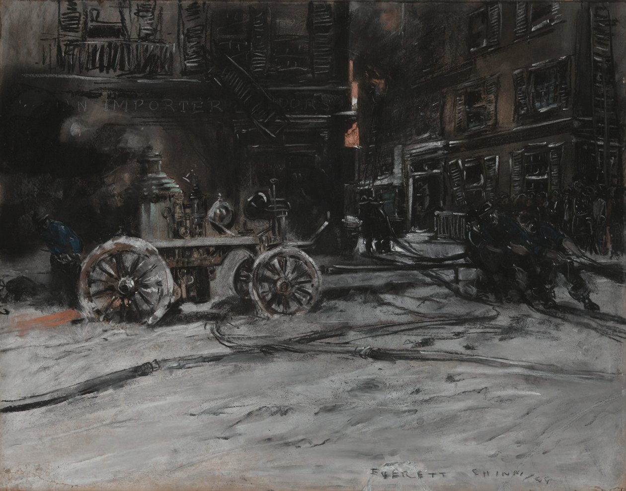 Palokohtaus tekijältä Everett Shinn