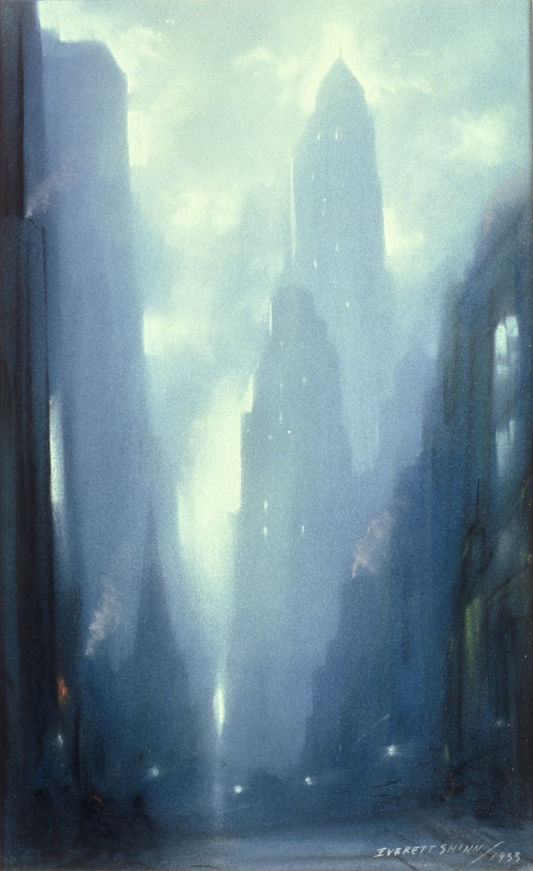 New York yöllä tekijältä Everett Shinn