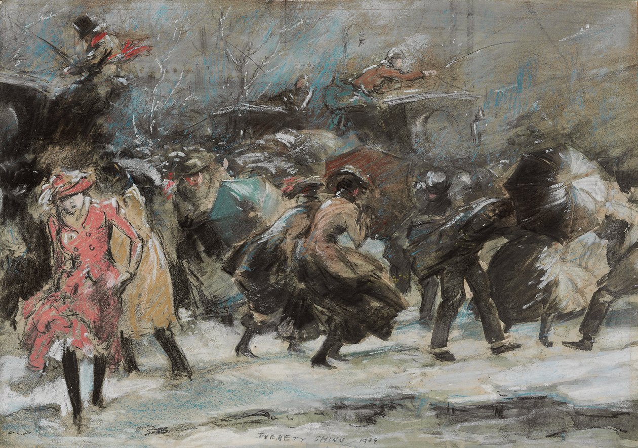 Lumimyrsky Broadway tekijältä Everett Shinn