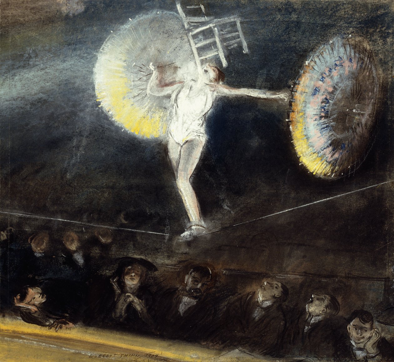Köysikävijä (The Tightrope Walker) tekijältä Everett Shinn