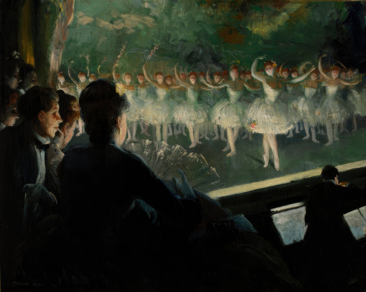 Valkoinen baletti tekijältä Everett Shinn