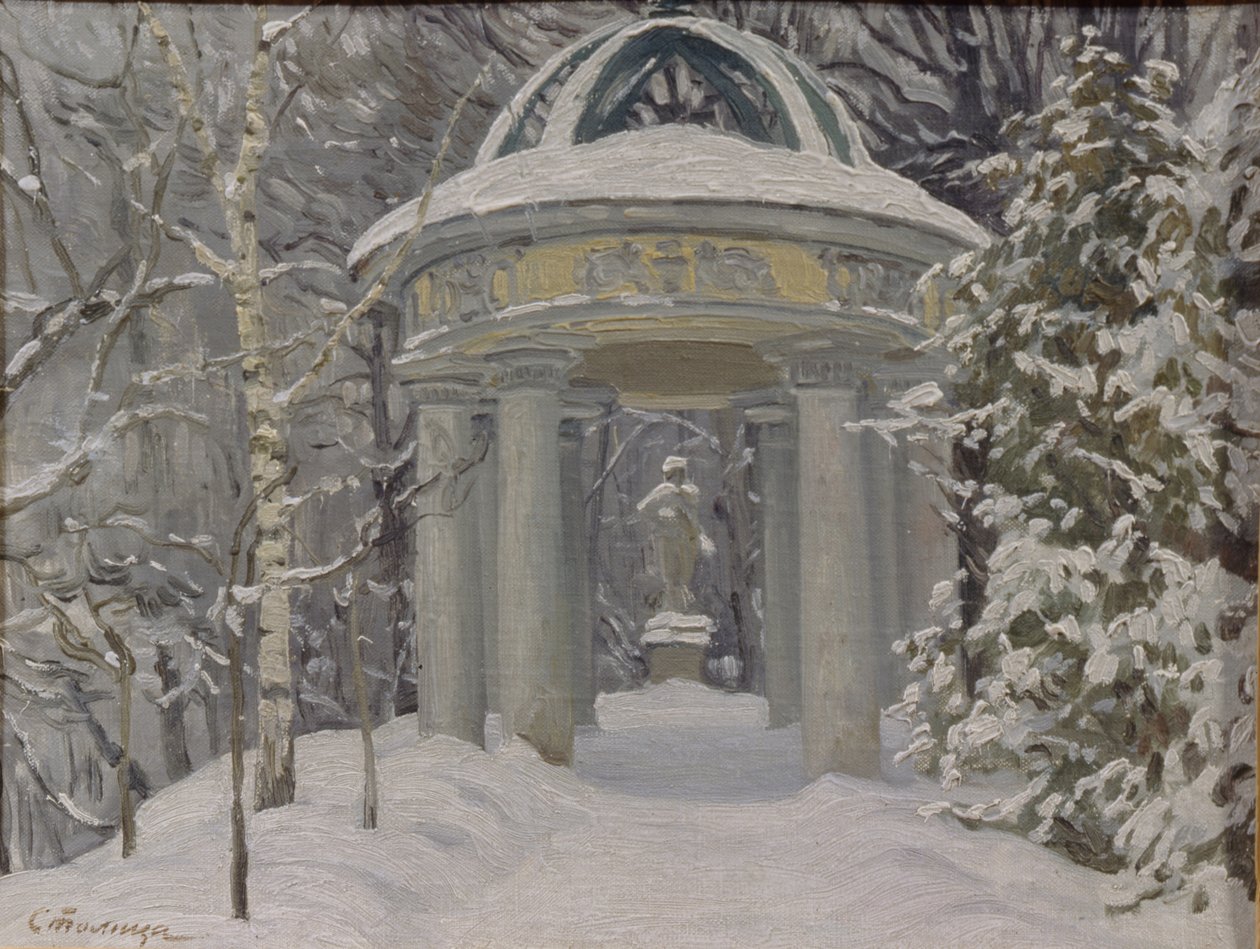 Huvimaja Naydenovin kartanolla, 1923 tekijältä Evgeni Ivanovich Stolitsa