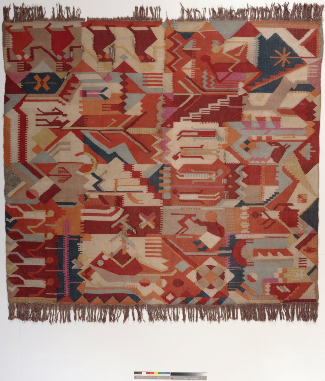 Kuviollinen matto, 1923-24 (tekstiili) tekijältä Ewald Duelberg