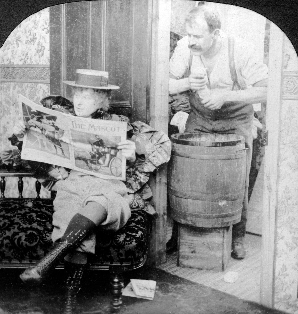 Uusi nainen. tekijältä Excelsior Stereoscopic Tours