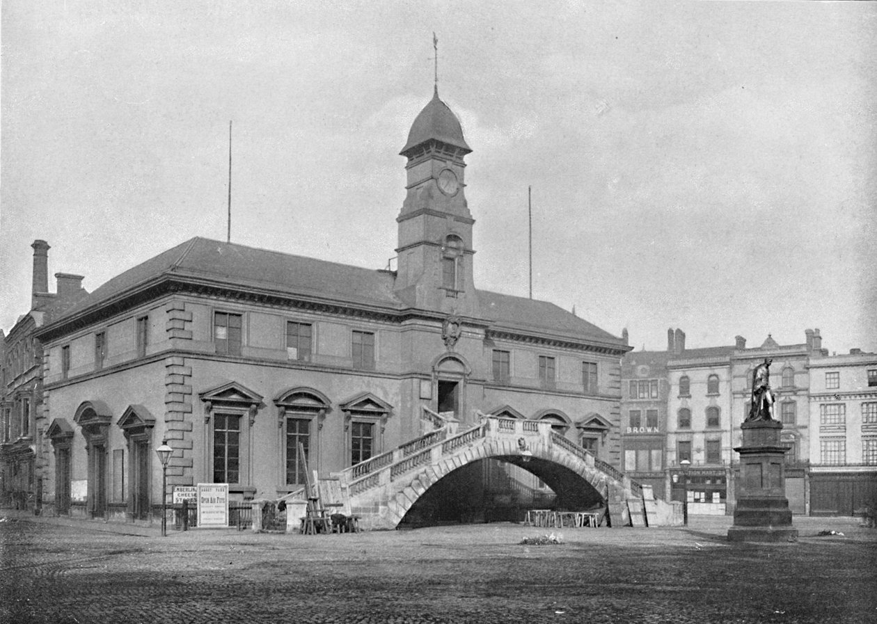 Corn Exchange, Leicester, c1896 tekijältä Eyre and Spottiswoode