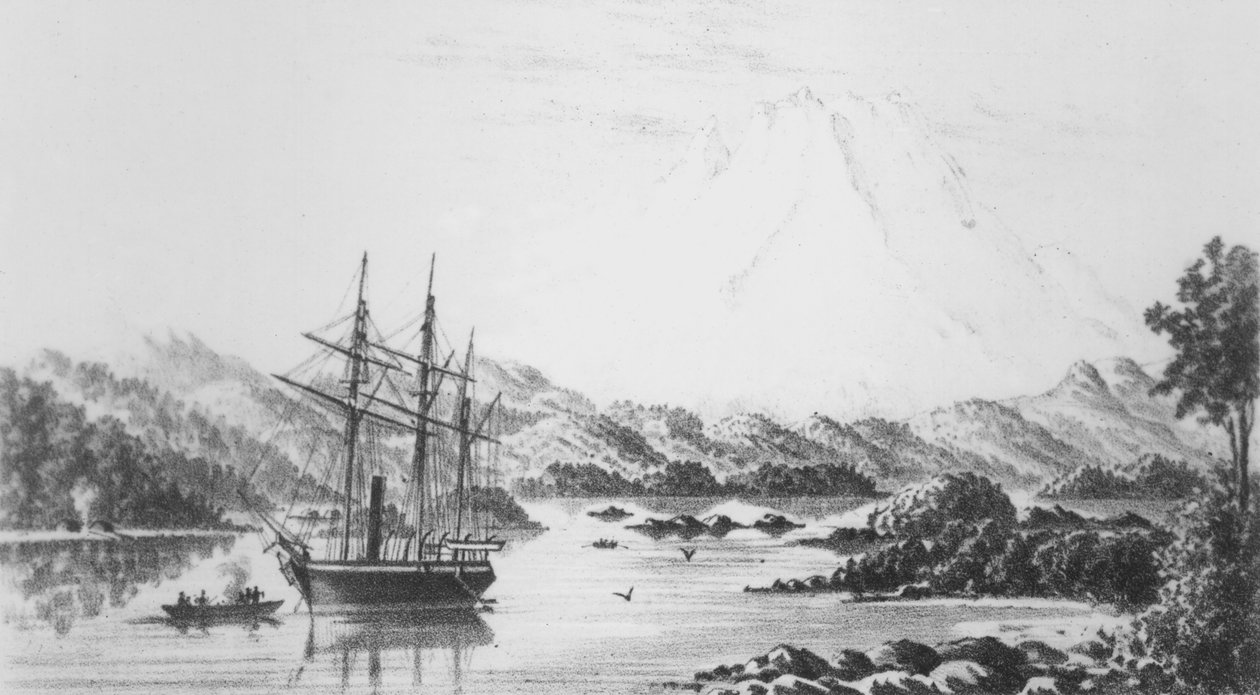 Mount Burney Ottersaarilta tekijältä F.C.P. Vereker