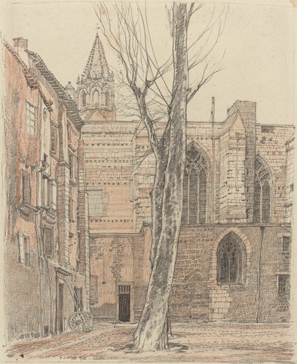 St. Pierre Cloister, Avignon tekijältä F.L. Griggs