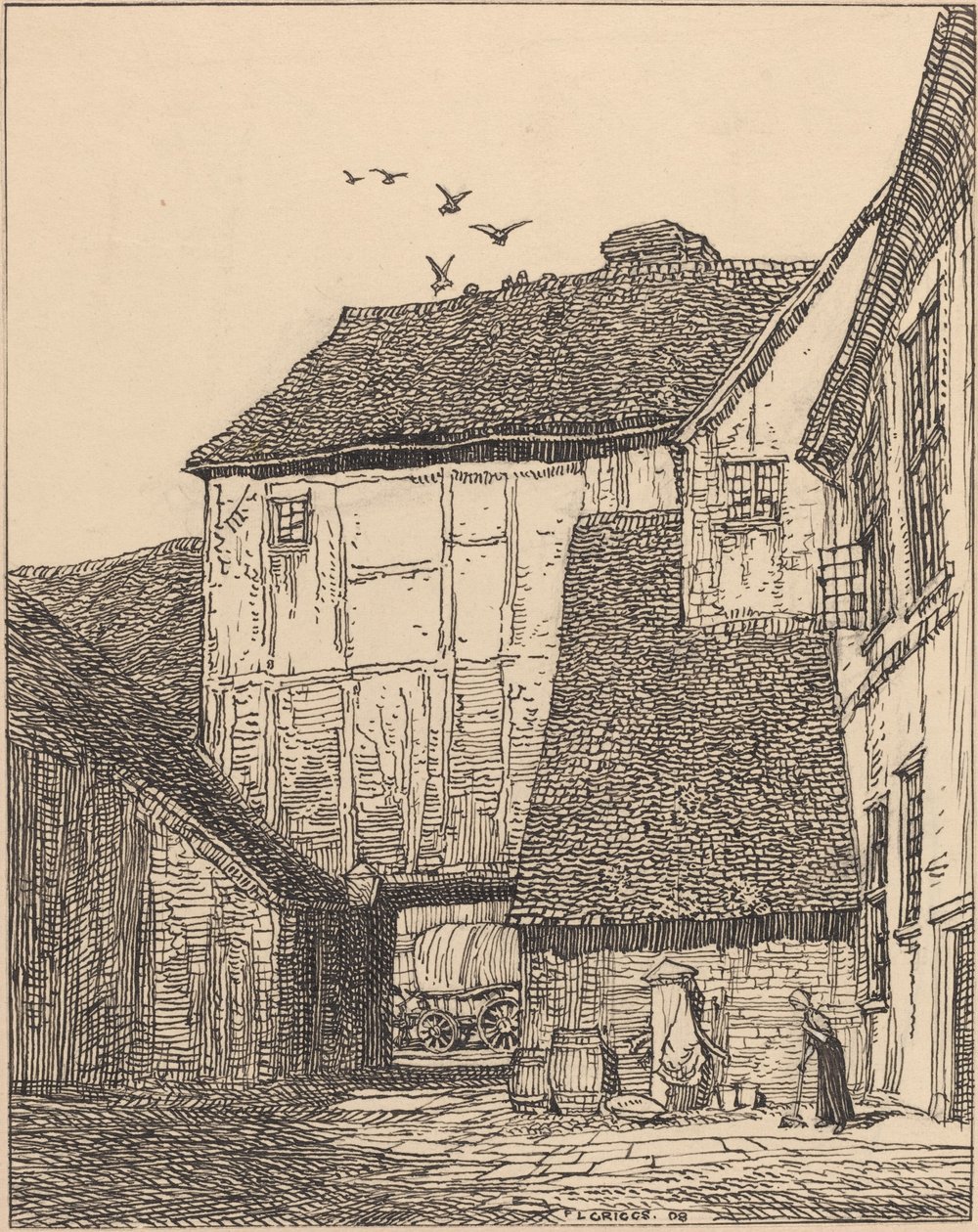 George Inn, Beaconsfield tekijältä F.L. Griggs