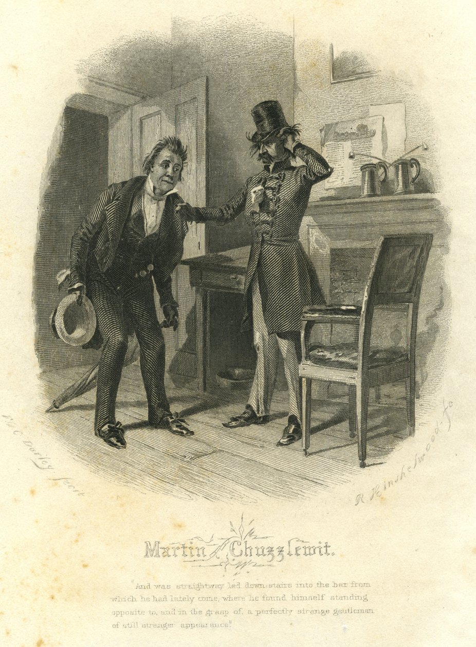 Martin Chuzzlewit: Herra Pecksniff tekijältä F.O.C. and McRae, C. John Darley