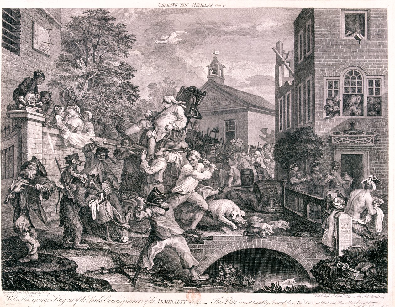 "Jäsenten puheenjohtaja", 1758 tekijältä F Aviline