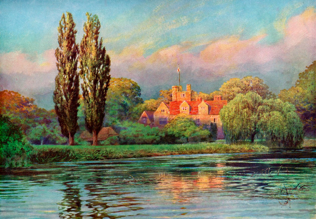 Bisham Abbey, Berkshire, 1924-1926 tekijältä F. C. Varley