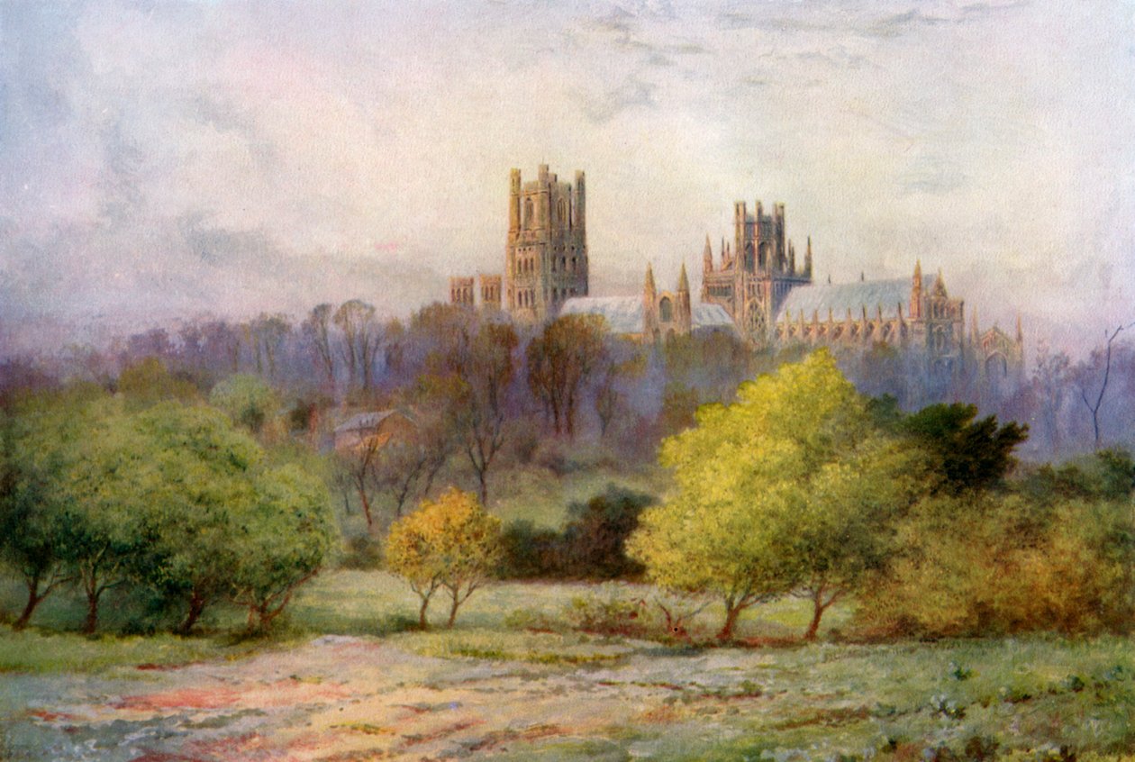 Elyn katedraali, Cambridgeshire, 1924-1926 tekijältä F. C. Varley