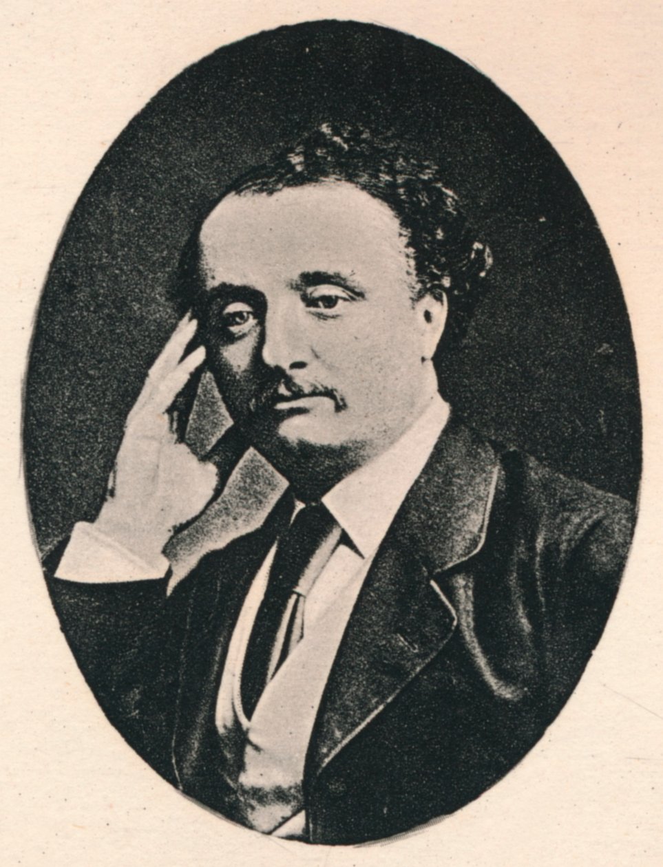 Sir John Stainer, s. 1880, 1895 tekijältä F. Jenkins Heliog
