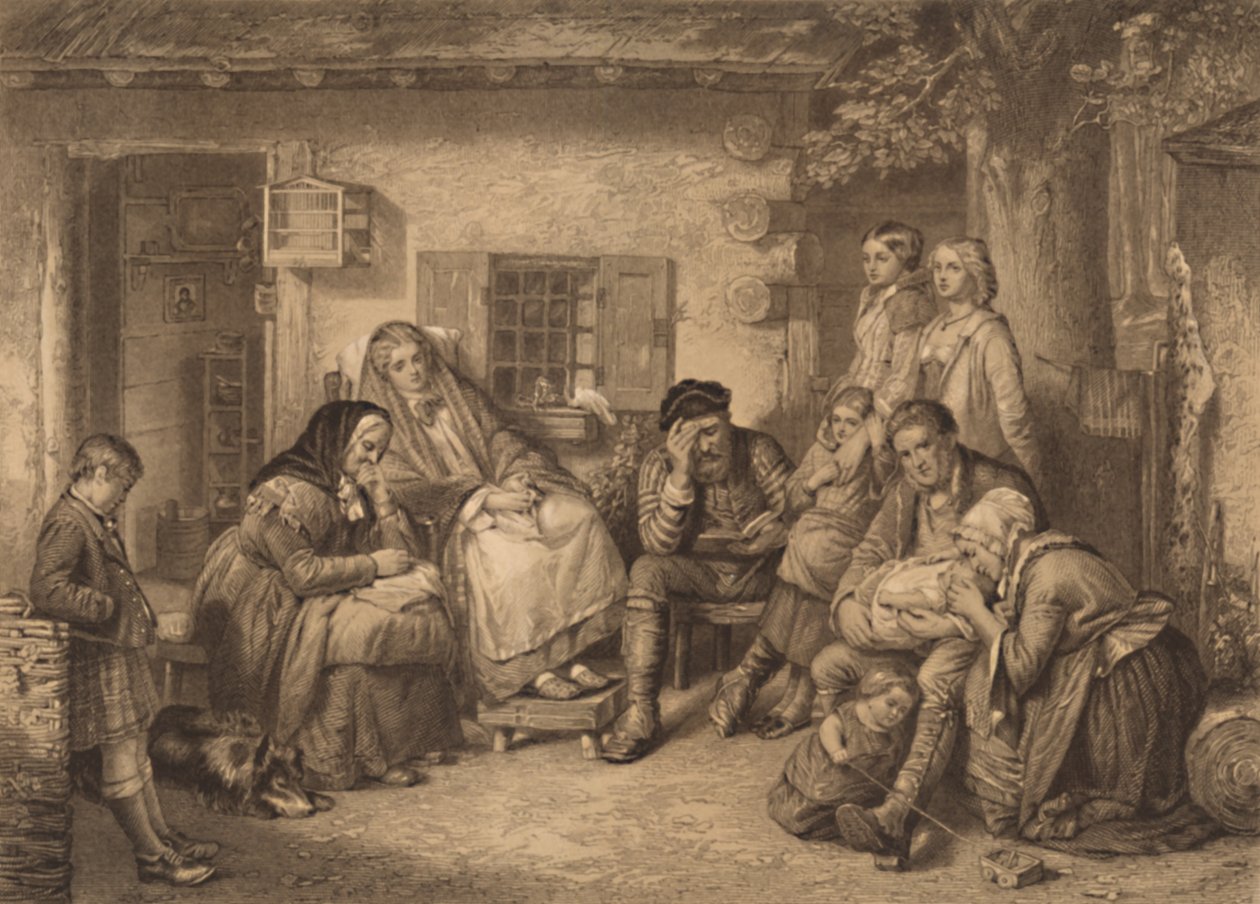 "Sunnuntai Kanadan takametsissä", 1886 tekijältä F Lefrancq