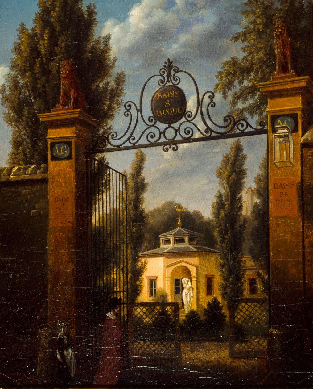 Bains St. Jacques, Rue des Feuillantines tekijältä F. Lettie