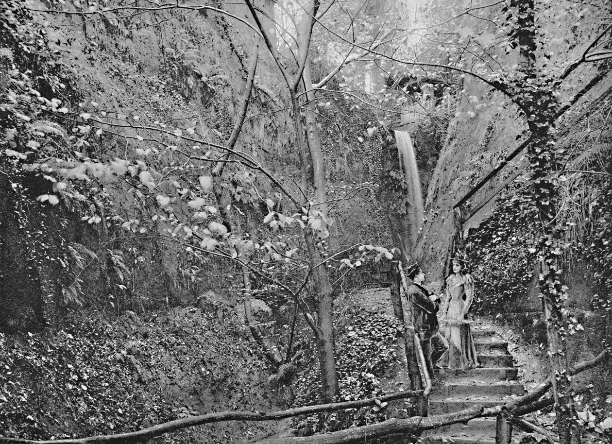 Shanklin Chine, 1896 tekijältä F. N. Broderick
