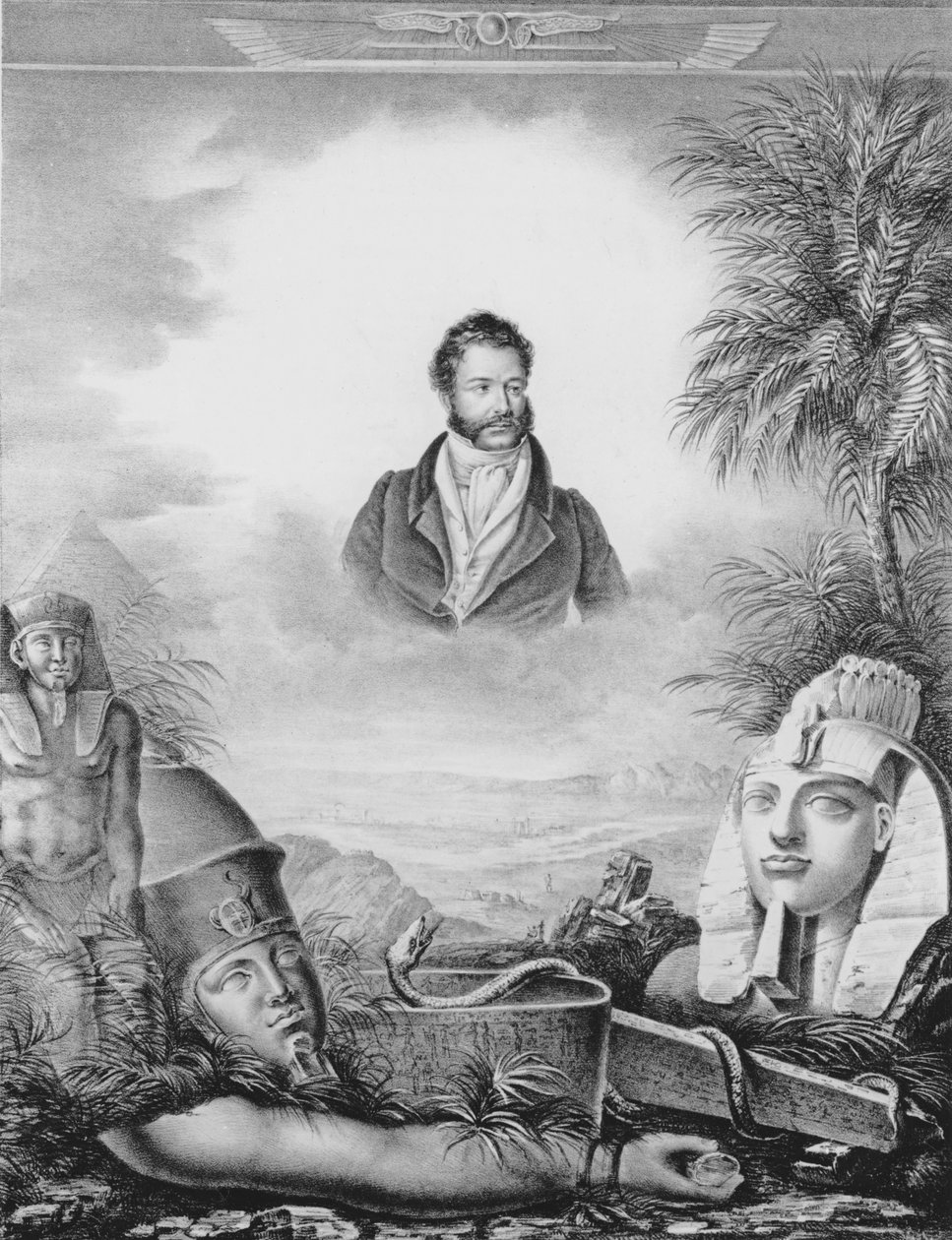 Giovanni Battista Belzonin (1778-1823) muotokuva tekijältä Fabroni