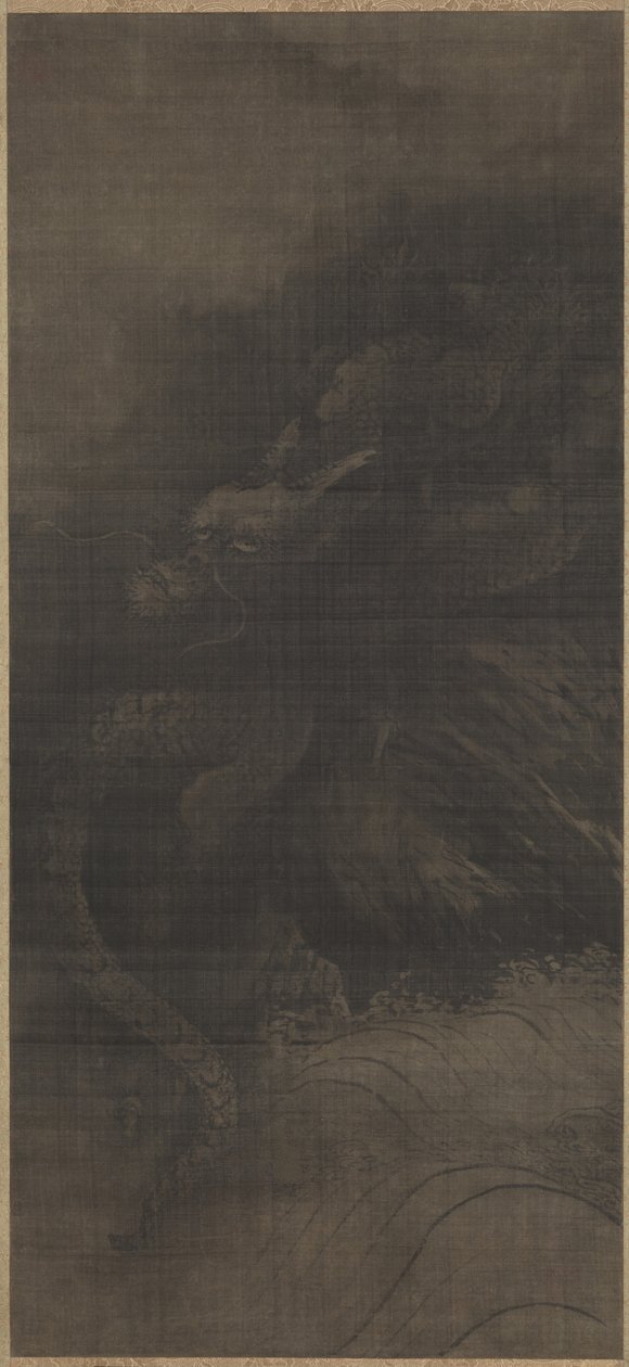 Dragon, Tiger, c. 1250-1279. tekijältä Fachang Muqi