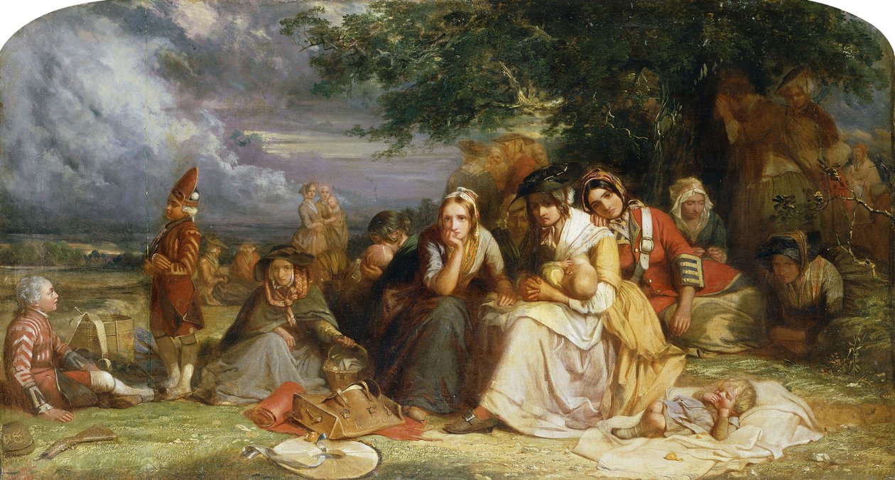 Prestonpansin taistelun jälkeen, 21.9.1745, 1849 tekijältä Fanny McIan