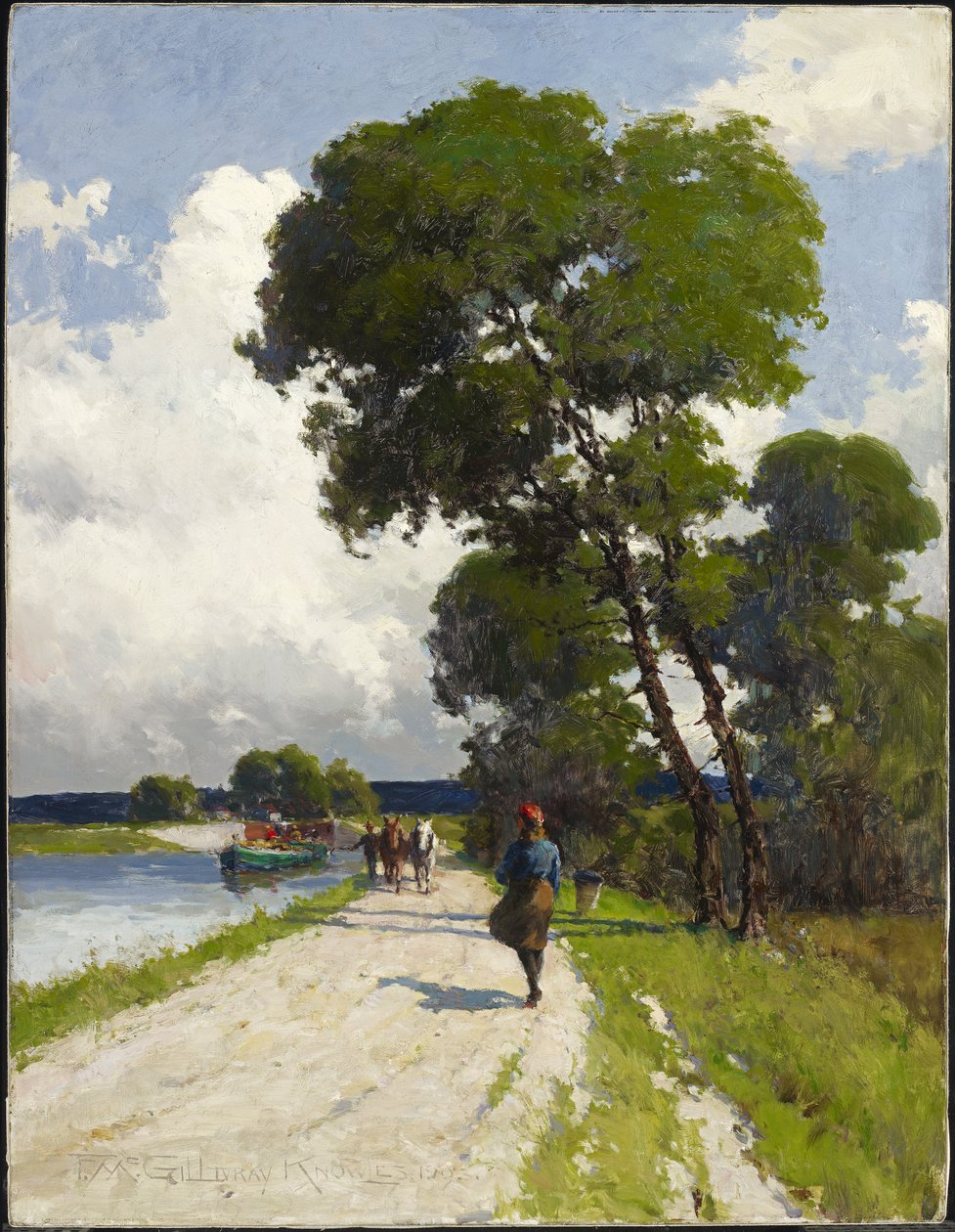 Tuulinen päivä, 1903 tekijältä Farquhar McGillivray Knowles