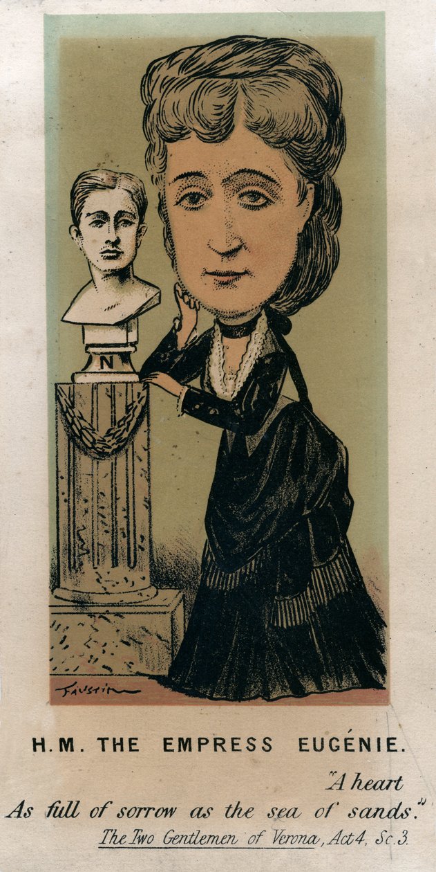 HM keisarinna Eugénie, s. 1879. tekijältä Faustin