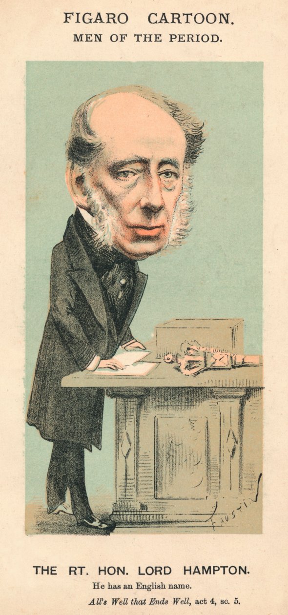 Rt. Hon. Lordi Hampton, 1870 tekijältä Faustin