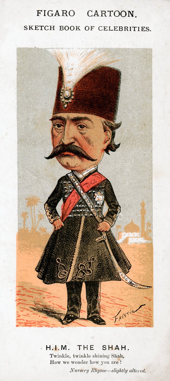 Persian shaahi, 1800-luku. tekijältä Faustin