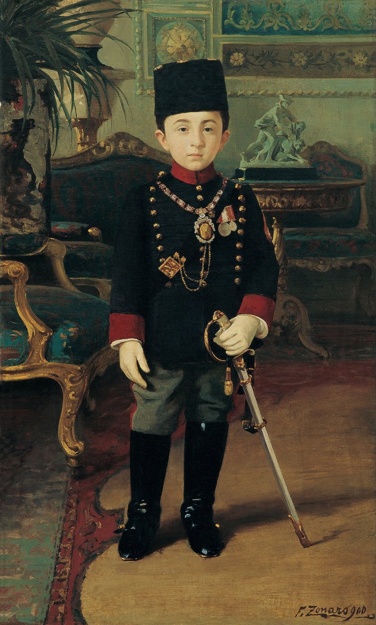 Prinssi Abdurrahim Hayri Efendi tekijältä Fausto Zonaro