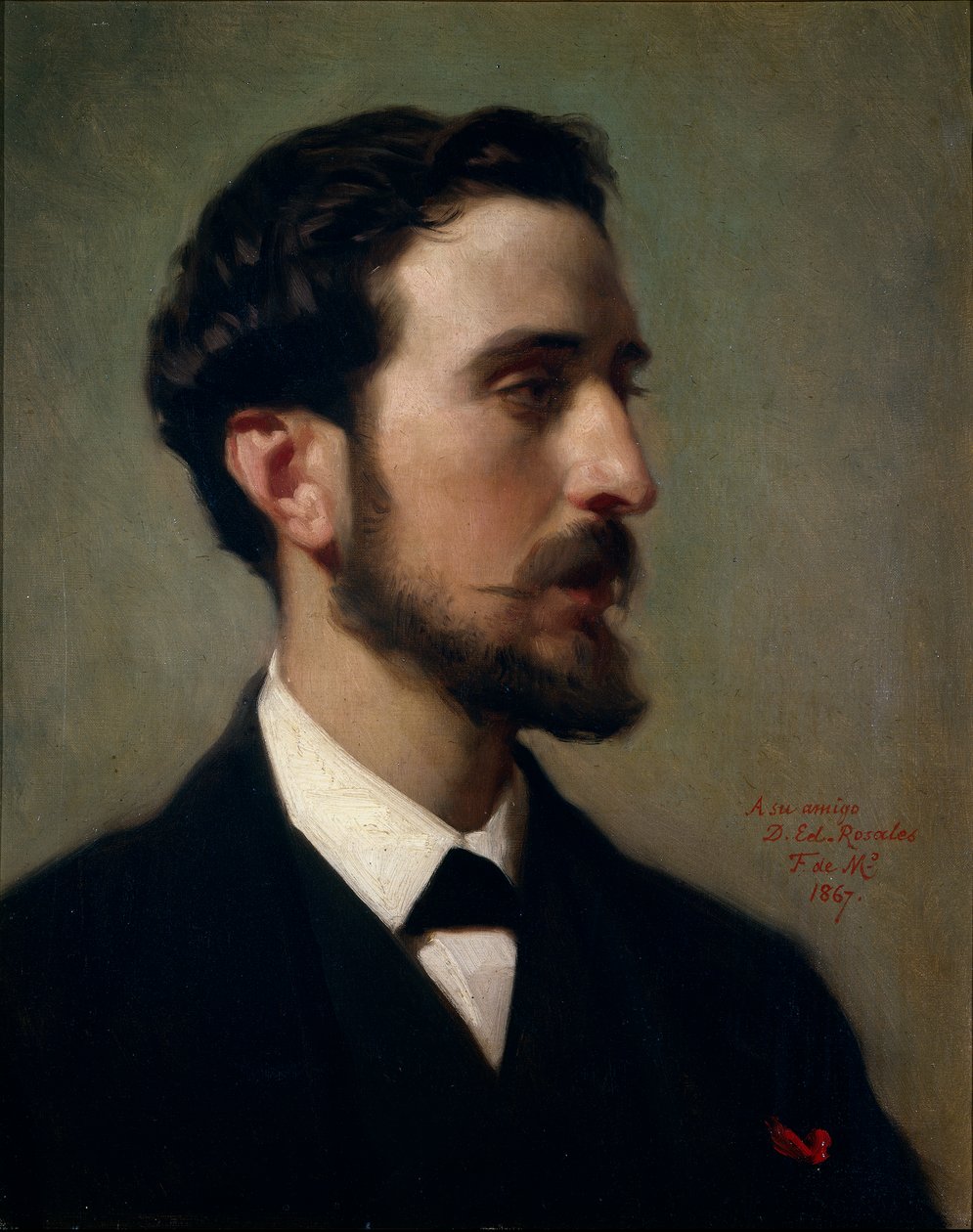 Espanja: El Pintor Eduardo Rosales tekijältä Federico de Madrazo y Kuntz