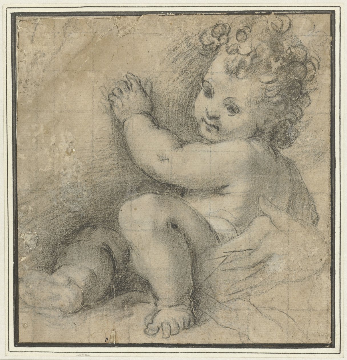 Kristus-lapsi Marian kädellä tekijältä Federico Barocci