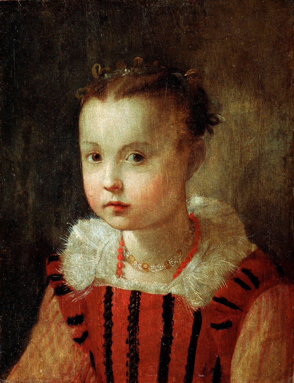 Tytön muotokuva 1500-luvulta tai 1600-luvun alkupuolelta tekijältä Federico Barocci