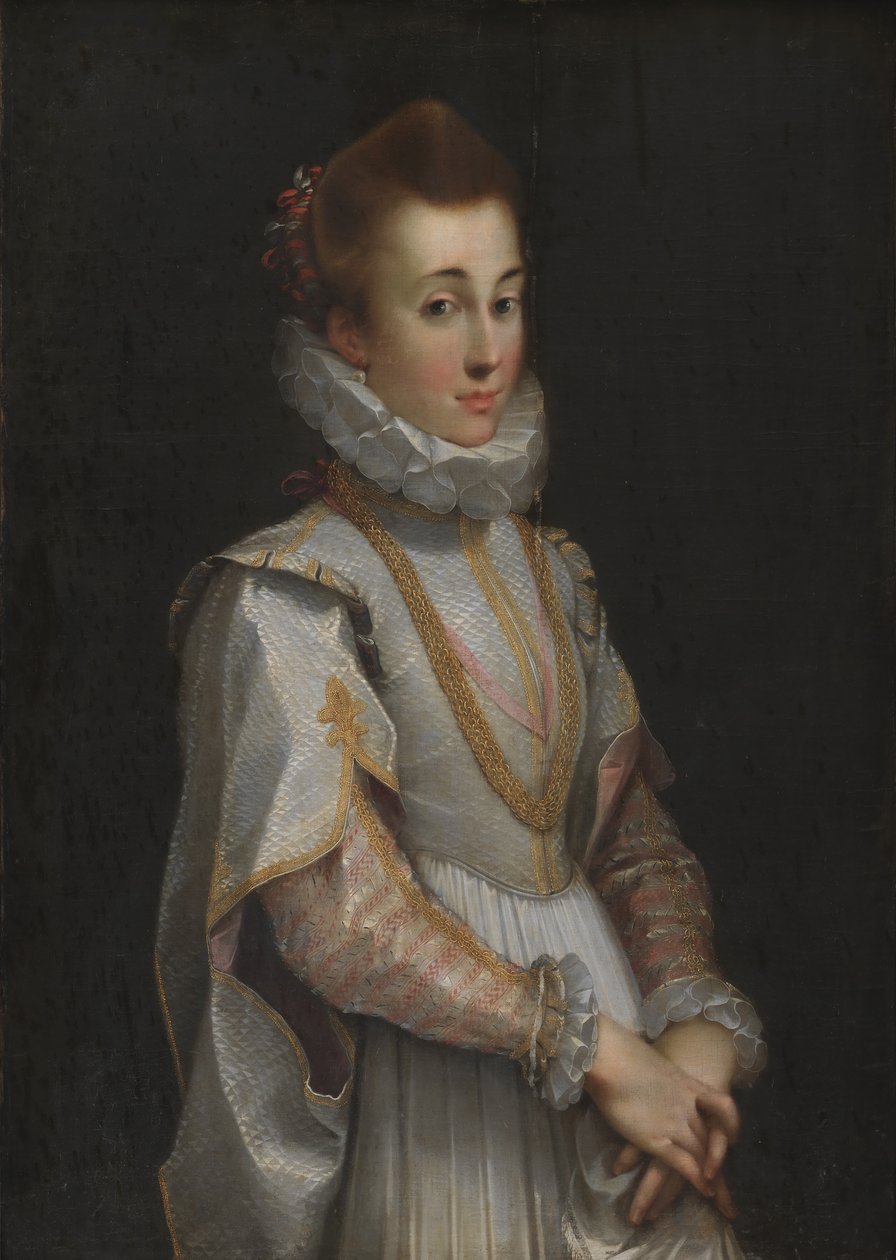 Nuoren naisen muotokuva tekijältä Federico Barocci