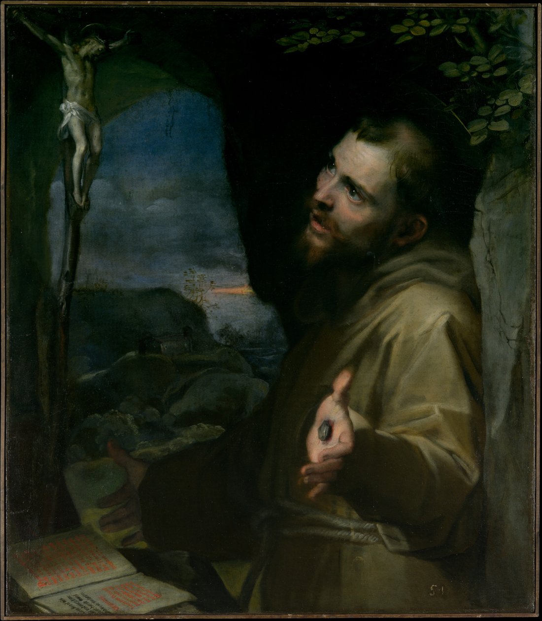 Pyhä Franciscus tekijältä Federico Barocci