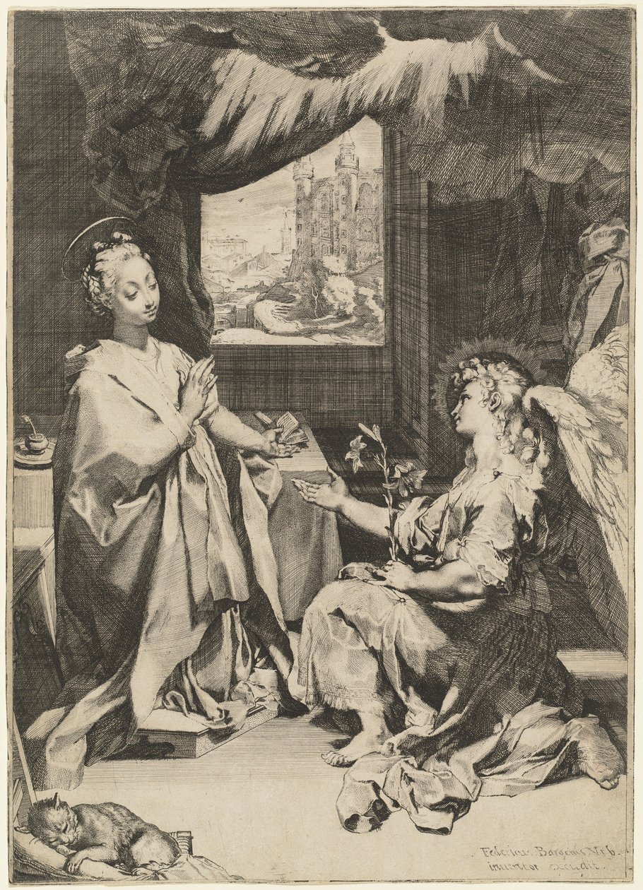 Ilmoitus. tekijältä Federico Barocci