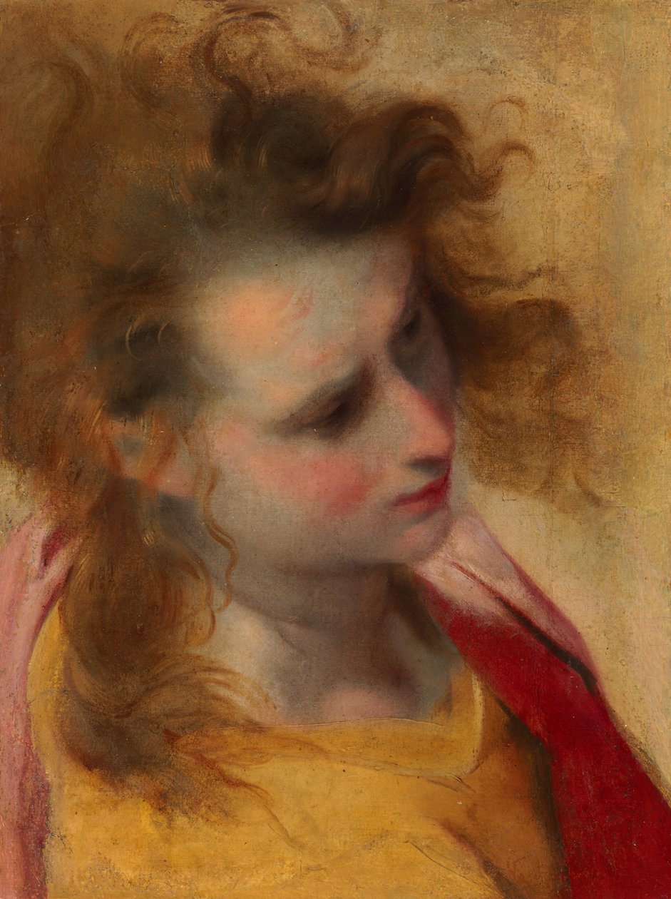 Pyhän evankelista Johanneksen pää tekijältä Federico Barocci