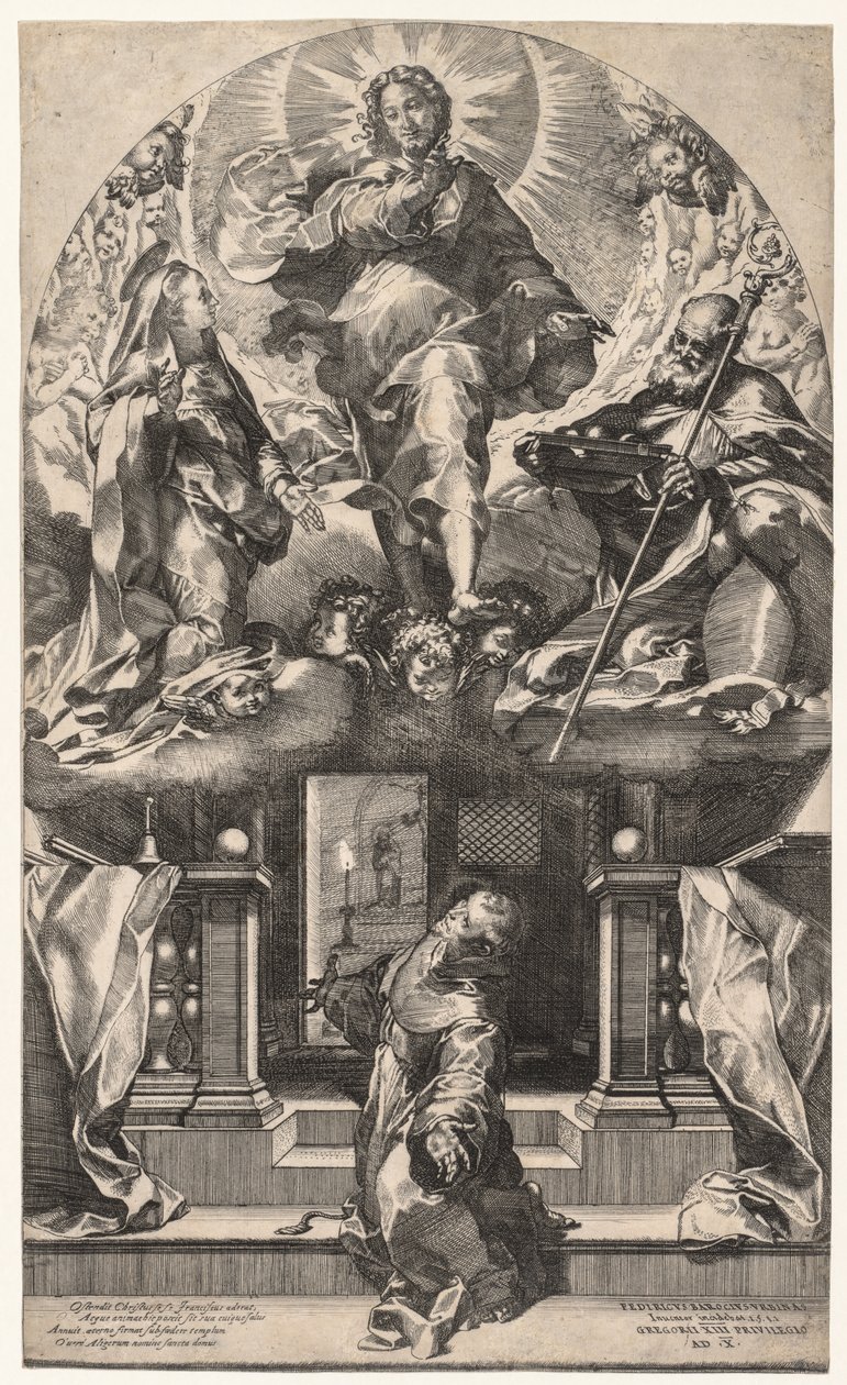 Pyhän Franciscuksen visio tekijältä Federico Barocci