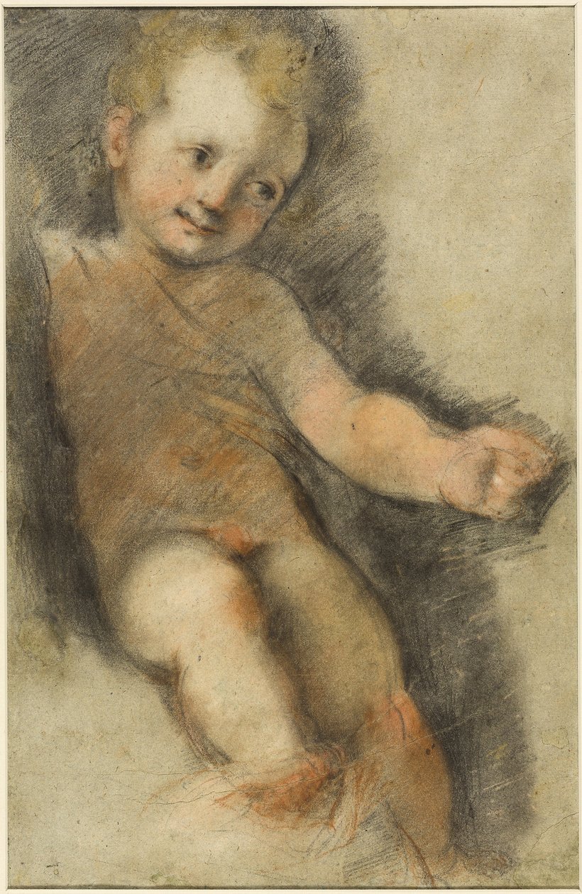 Christ Child: Tutkimus Madonna di San Giovannille tekijältä Federico Fiori Barocci or Baroccio