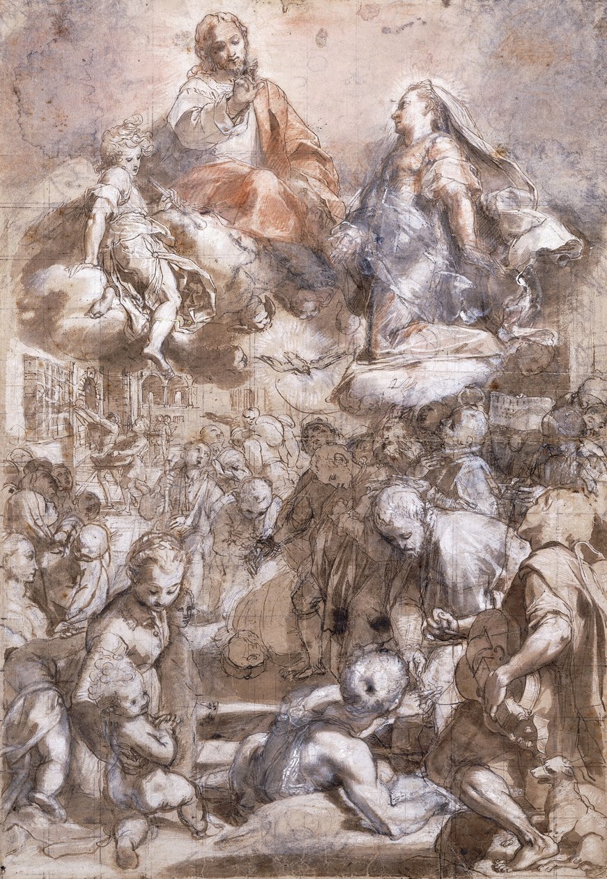 Madonna del Popolo, tekijältä Federico Fiori Barocci or Baroccio