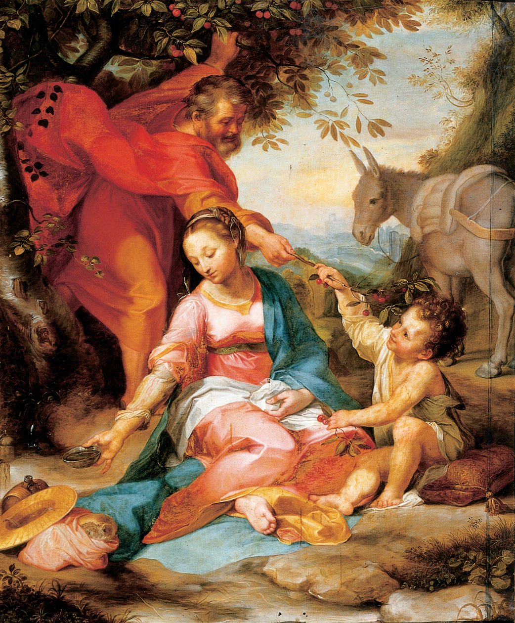 Loput lennossa Egyptiin tekijältä Federico Fiori Barocci or Baroccio