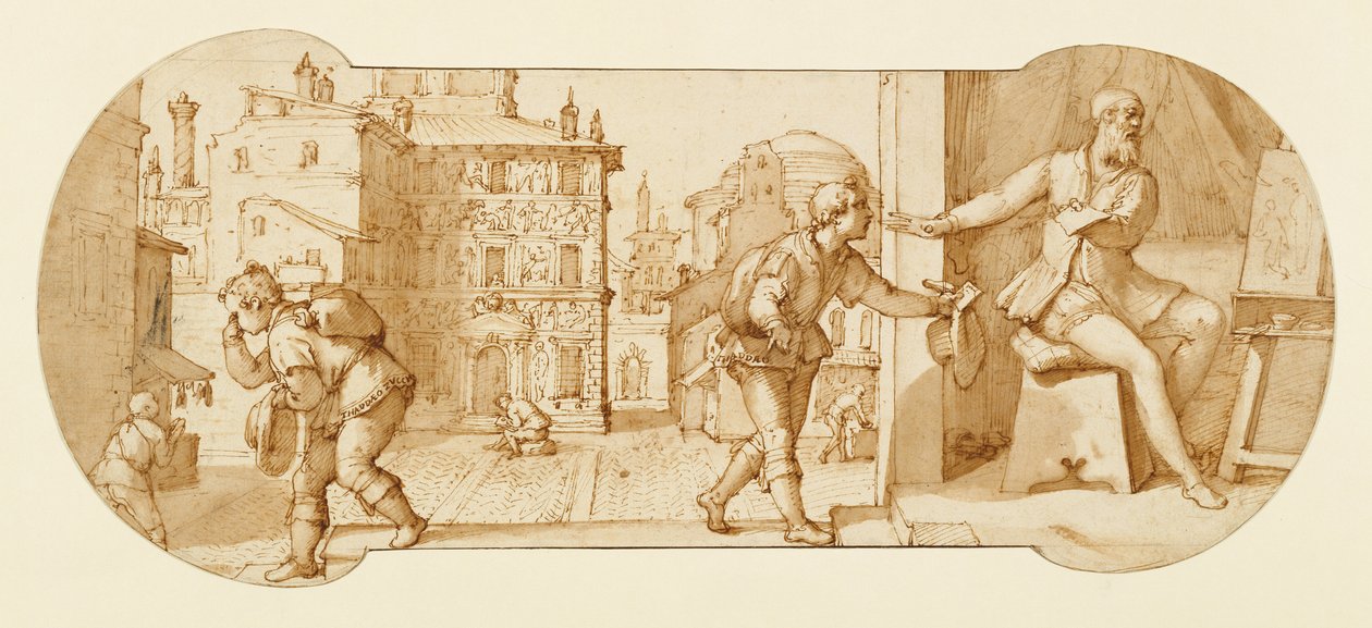 Thaddeus Rebuffed Francesco Il Sant