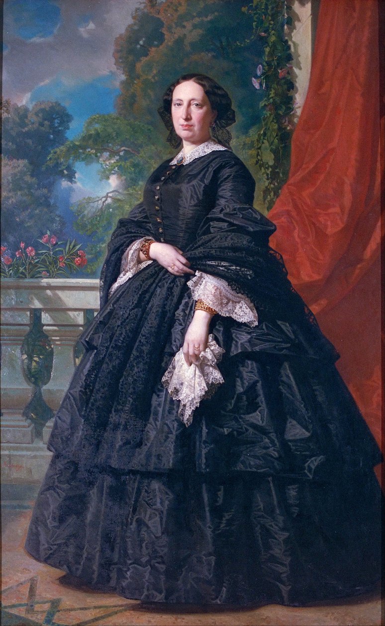 Carlota Quintana Badian muotokuva tekijältä Federico de Madrazo y Kuntz