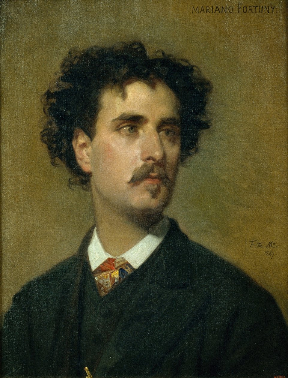 Muotokuva Marià Fortunysta tekijältä Federico de Madrazo y Kuntz