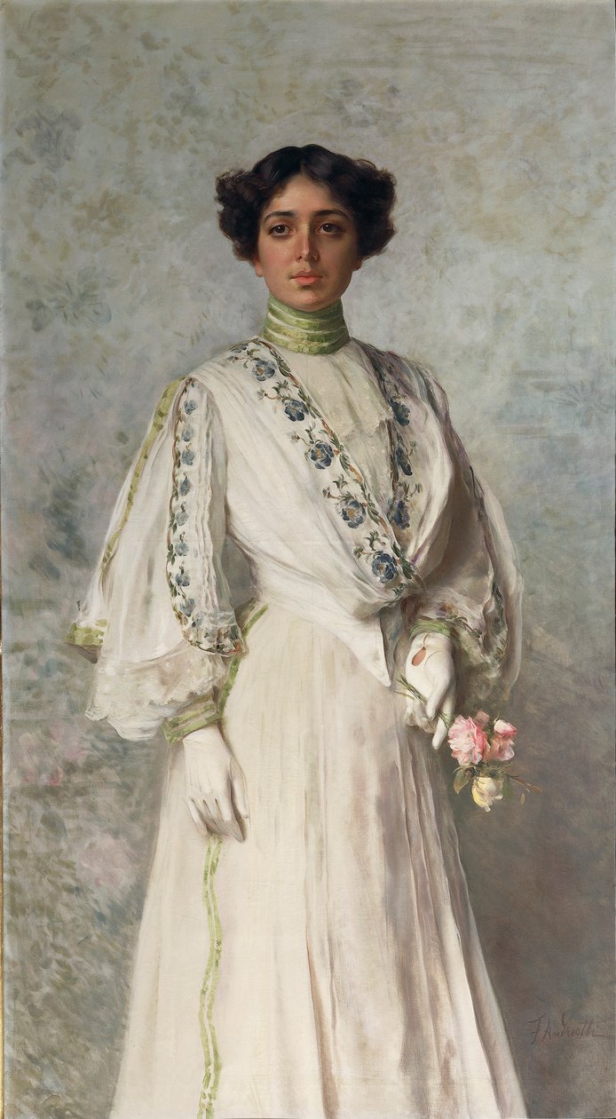 muotokuva Giulia Tricca by Federico Andreotti tekijältä Federigo Andreotti