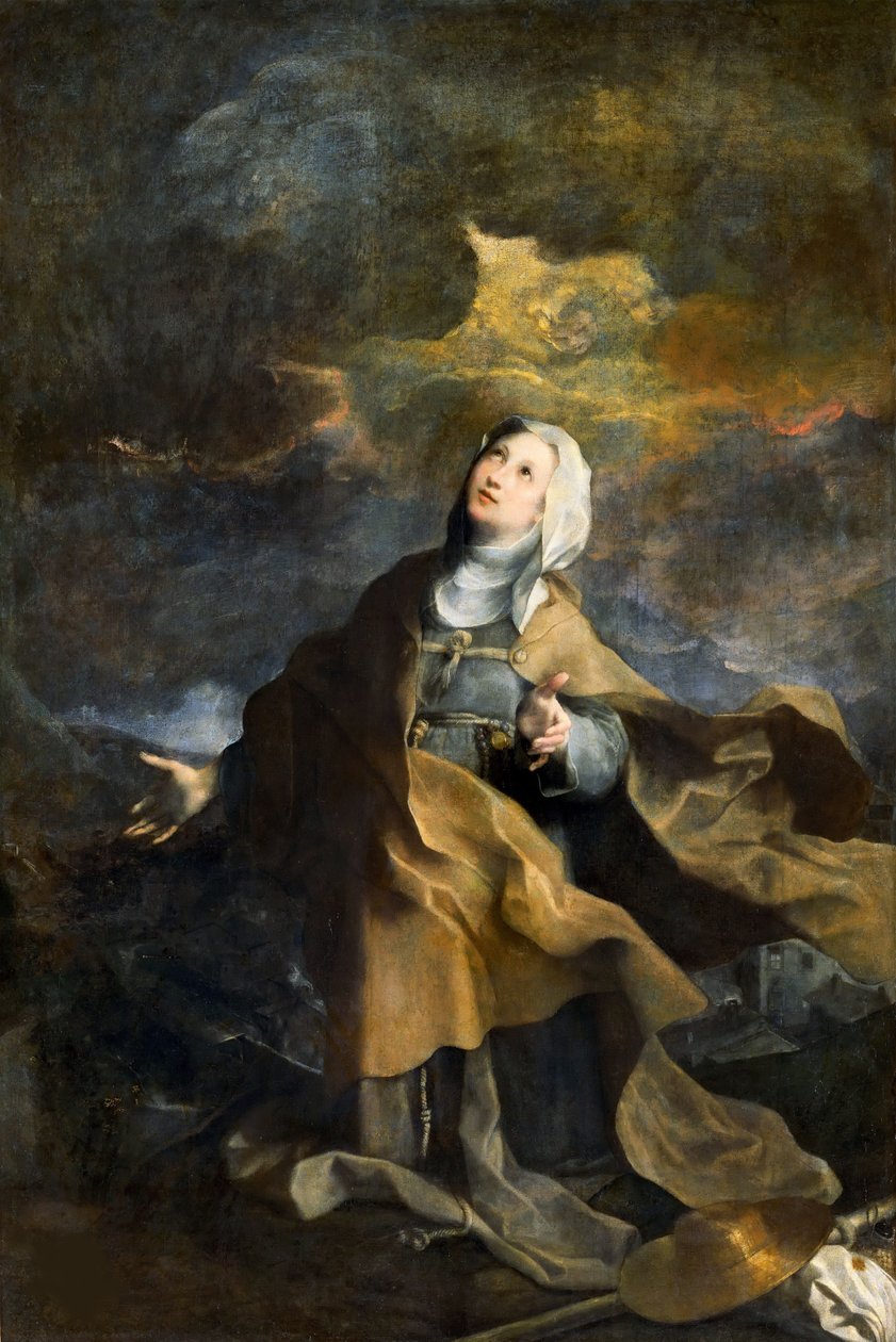 Siunattu Michelina Pesaro, 1606. tekijältä Federigo Barocci