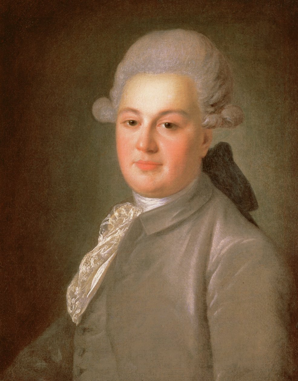 Senaattori kreivi Artemi Vorontsovin (1748-1813) muotokuva vuoden 1768 jälkeen tekijältä Fedor Stepanovich Rokotov