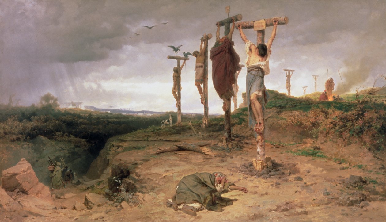 The Damned Field, teloituspaikka Rooman valtakunnassa tekijältä Fedor Andreevich Bronnikov