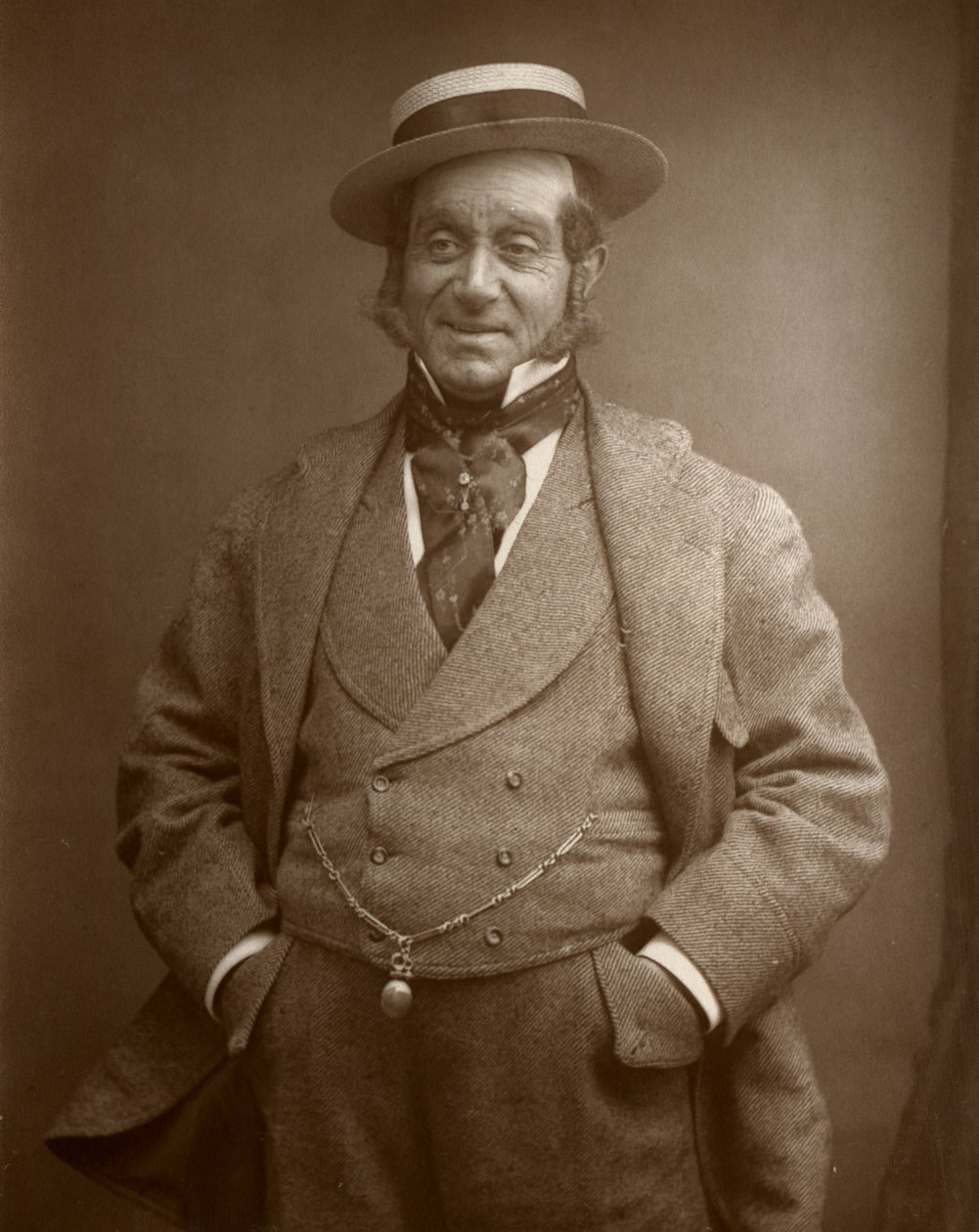 David James, brittiläinen näyttelijä, 1884 tekijältä Fehrenbach