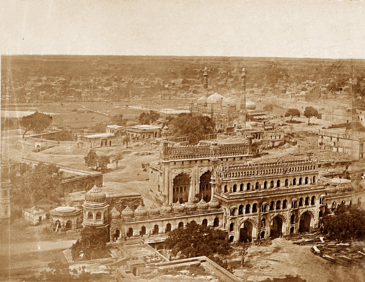 Panorama MachiBoranista, Lucknow tekijältä Felice Beato