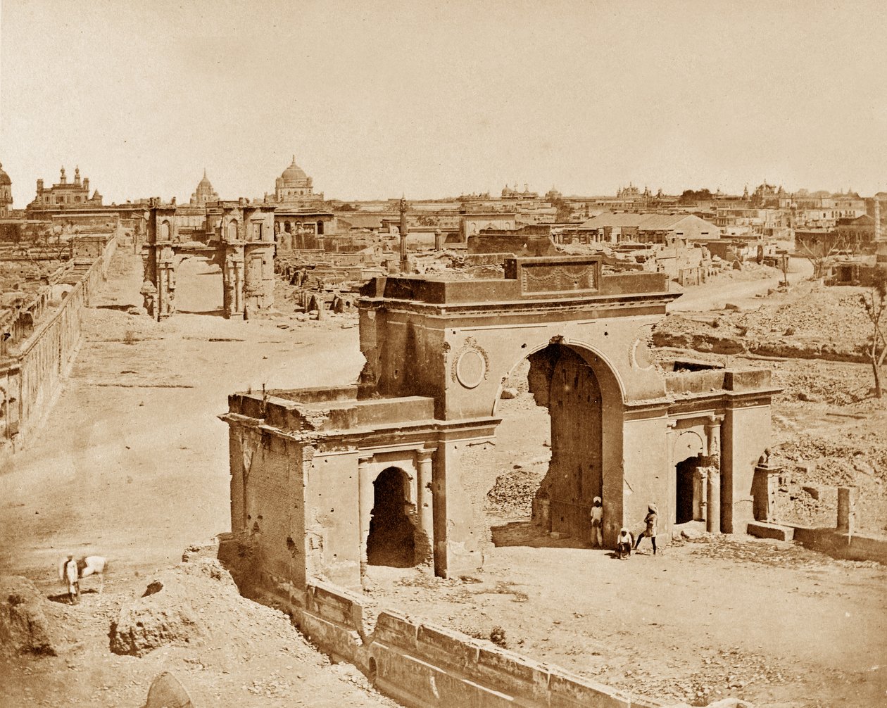Bailee Guard Gate, Lucknow tekijältä Felice Beato